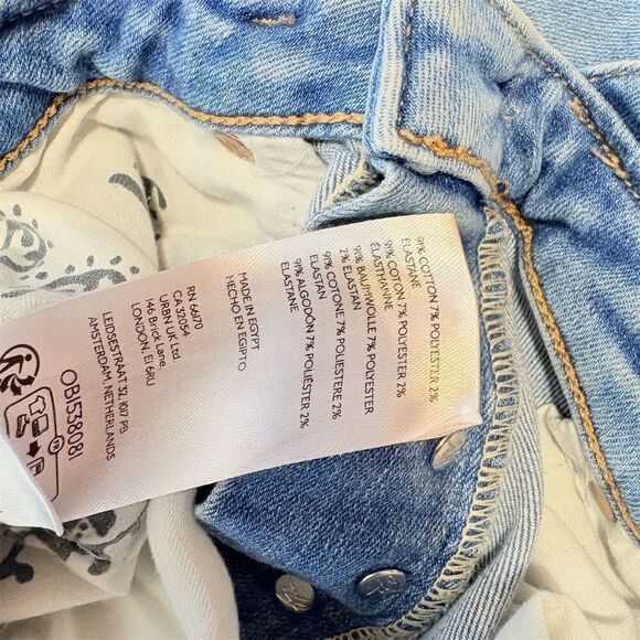 We‎ The Free Women's High Rise Skinny Jeans Size 28 - Picture 7 of 12